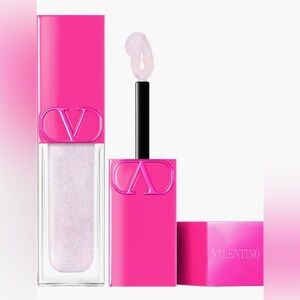 Valentino Clear Puffer Lip Gloss Dazzling Mermaid 00R